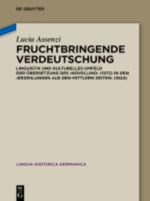 cover image of Fruchtbringende Verdeutschung